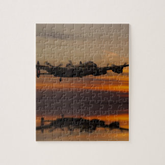 Puzzle bombardero de Lancaster el estiramiento del hogar