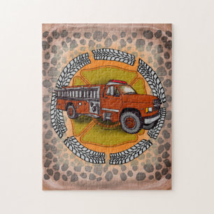 Puzzle Bombero Cómo hago rodar un camión de bomberos