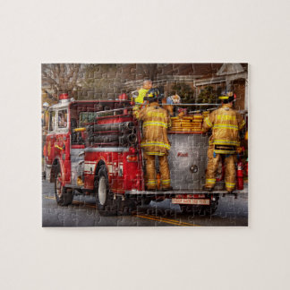 Puzzle Bombero - cuerpo de bomberos de Metuchen