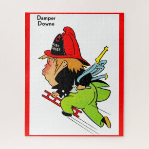 Puzzle bombero Damper Downe