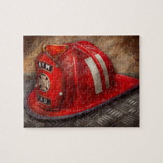 Puzzle Bombero - gorra - un sueño de la niñez