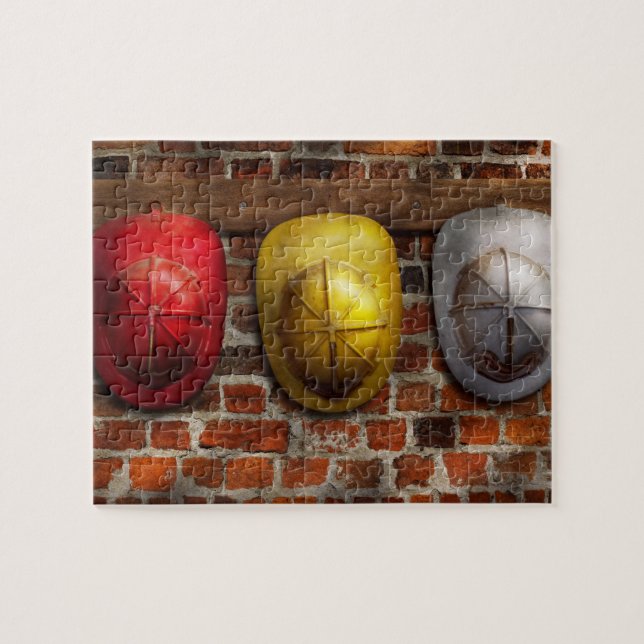 Puzzle Bombero - gorras - escoja un gorra, cualquier (Horizontal)