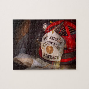 Puzzle Bombero - La gorra de los tenientes