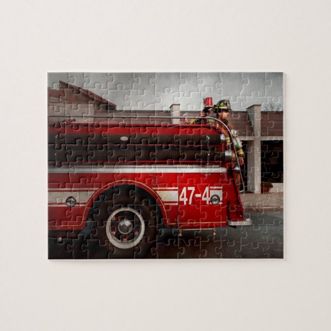 Puzzle Bombero - Metuchen, NJ - Siempre de guardia (Horizontal)