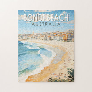 Puzzle Bondi Beach Australia Viaje con arte