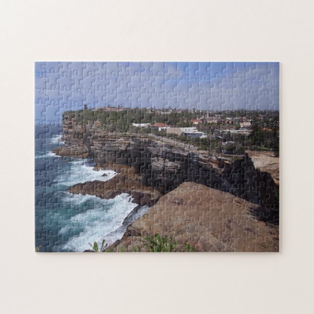 Puzzle Bondi Coast Panorama, Sydney Beach, Australia (Horizontal)