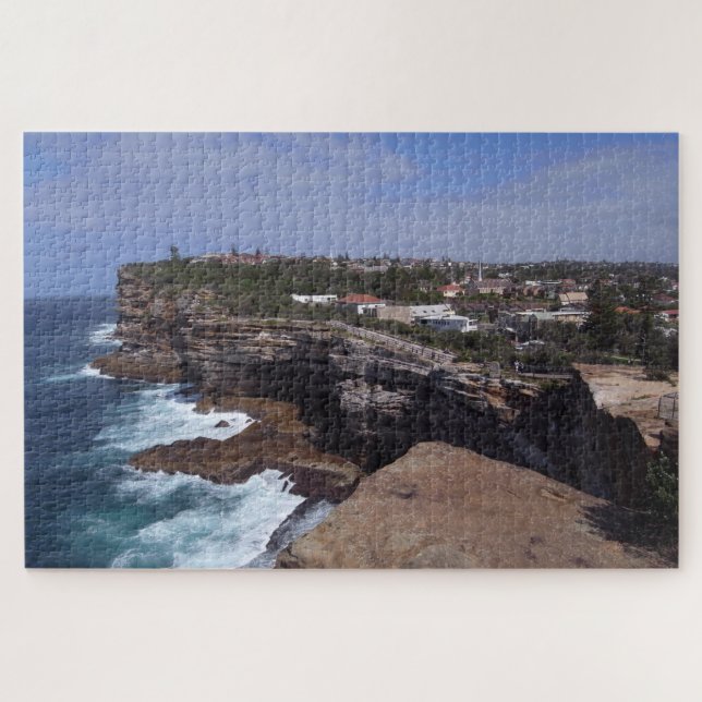 Puzzle Bondi Coast Panorama y Sydney Beach/Australia (Horizontal)