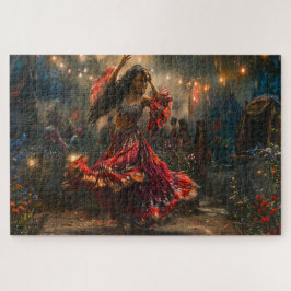 Puzzle Bonita bailarina gitana