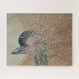 Puzzle Bonita grúa africana