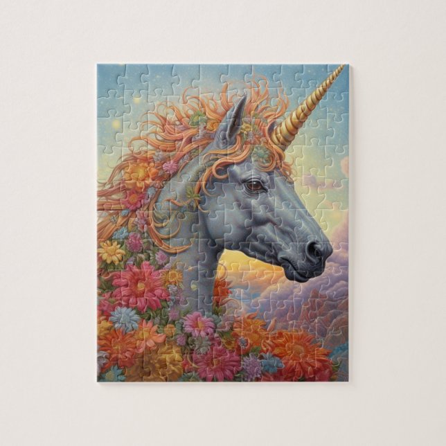 Puzzle Bonita unicornio (Vertical)