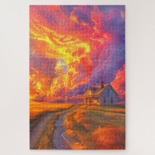 Puzzle Bonito atardecer