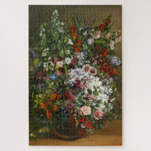 Puzzle Bonito Bouquet de flores en una bolsa