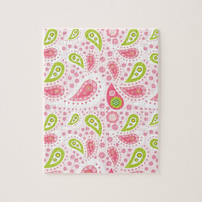 Puzzle Bonito en ideas de regalo de niñita rosa para chic (Vertical)