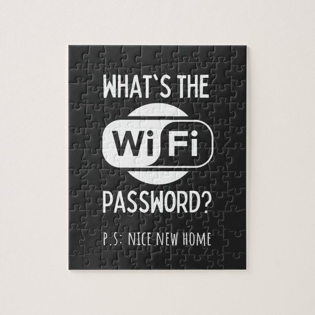 Puzzle bonito hogar nuevo (Vertical)