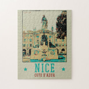 Puzzle Bonito ilustracion Garibaldi Square Francia