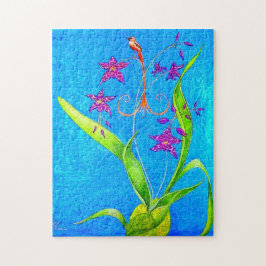 Puzzle Bonito Pequeña Orquídea