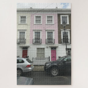 Puzzle Bonito Pink House Angel Islington Londres Reino Un