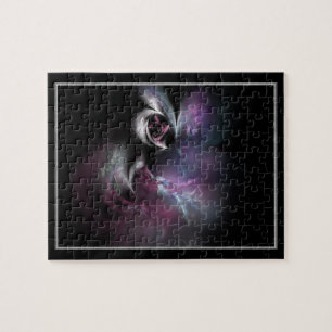 Puzzle Bonito Rosa Fractal