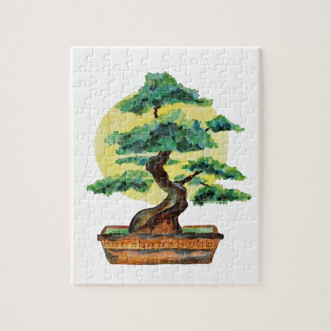 Puzzle Bonsai Sunshine japonés (Vertical)