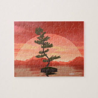 Puzzle Bonsais del pino - 3D rinden