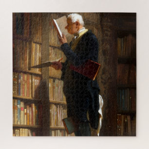 Puzzle Bookworm Carl Spitzweg Art