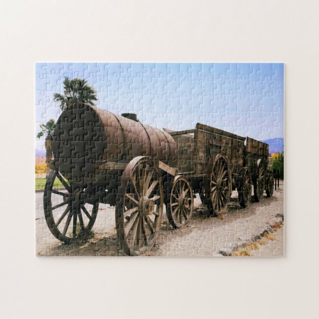 Puzzle Borax Wagons California. (Horizontal)