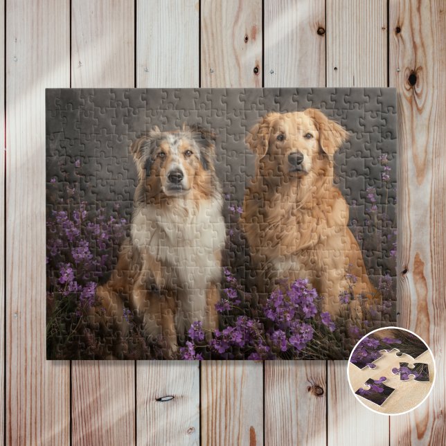 Puzzle Border collies (Subido por el creador)