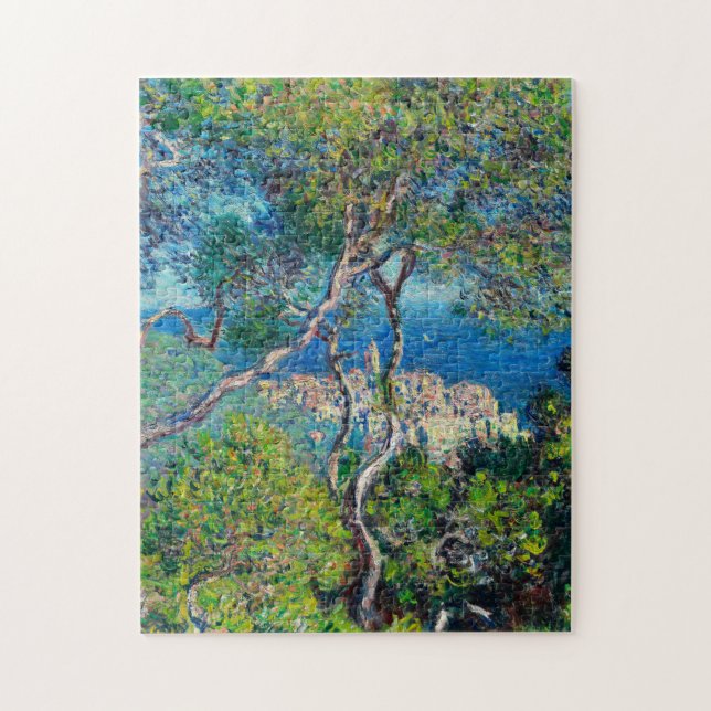 Puzzle Bordighera por Claude Monet (Vertical)