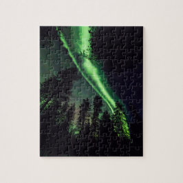 Puzzle Borealis de la aurora en Laponia finlandesa