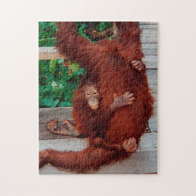 Puzzle Borneo orangutan 252-pc (Vertical)