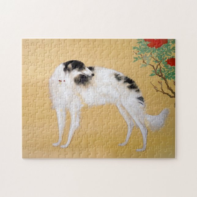 Puzzle Borzoi asiático (Horizontal)
