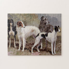 Puzzle Borzoi y Sighthound