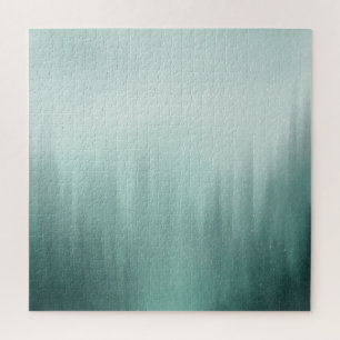 Puzzle Bosque acuarela de la Selva Evergreen en pintura h