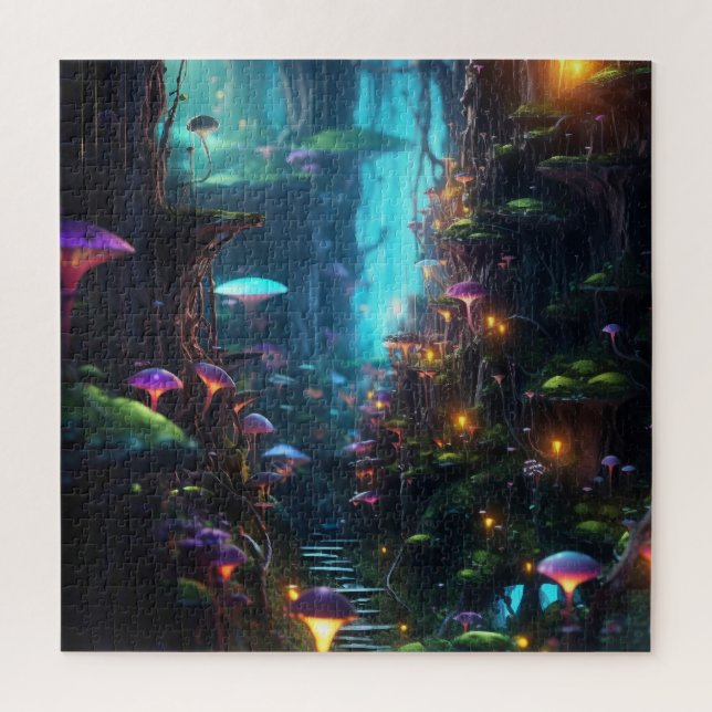 Puzzle Bosque cautivador (Vertical)