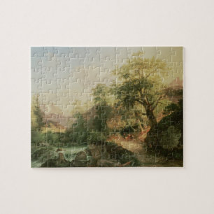 Puzzle Bosque cerca de Viena, 1852 (aceite en lona)