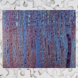 Puzzle Bosque de hayas por Gustav Klimt, Art Nouveau vint