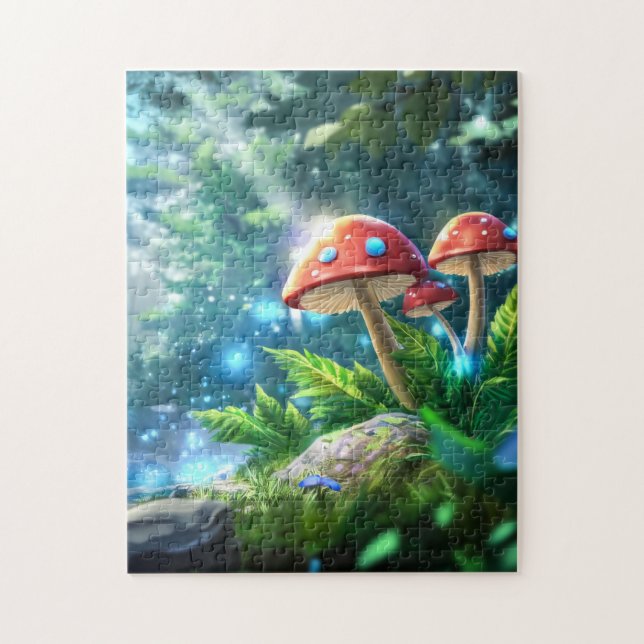 Puzzle Bosque de hongos (Vertical)