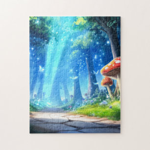 Puzzle Bosque de hongos