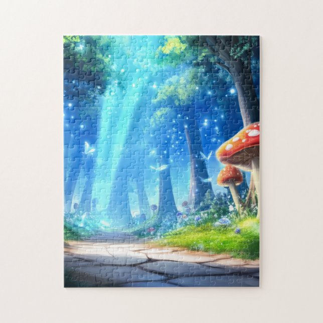 Puzzle Bosque de hongos (Vertical)