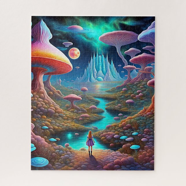 Puzzle Bosque de hongos (Vertical)