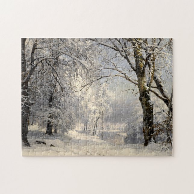 Puzzle Bosque de invierno (Horizontal)