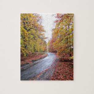 Puzzle Bosque de otoño