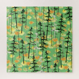 Puzzle Bosque de Otoño: Belleza Natural sin Marea