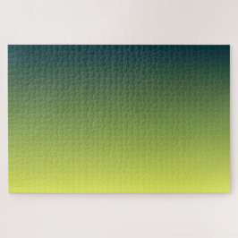 Puzzle Bosque de verano, suave gradiente verde mínimo fre