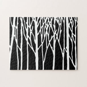 Puzzle Bosque del abedul por las pimientas de Leslie