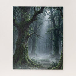 Puzzle Bosque Encantado | Fantasía de Bosque Nebuloso Puz