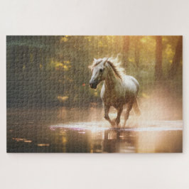 Puzzle Bosque mágico del caballo dulce de bonito