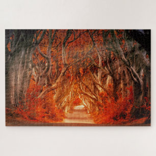 Puzzle Bosque otoñal paisaje fantástico de 20" x 30"