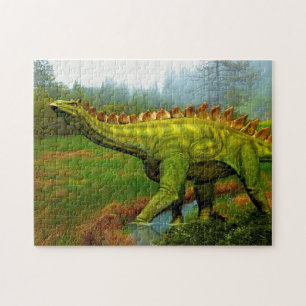 Puzzle Bosque prehistórico Dinosaurio