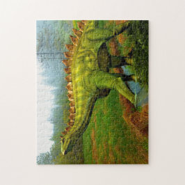 Puzzle Bosque prehistórico | Dinosaurio
